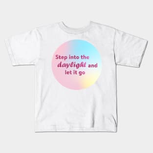 Daylight Lyric Circle Taylor Swift Kids T-Shirt